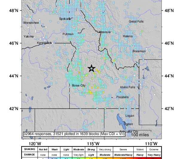 Earthquake presents new opportunities for research, Idaho geological survey director says