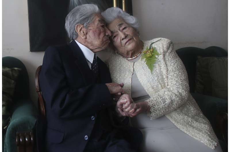 厄瓜多尔夫妇被认证为最古老的已婚双人，将近215