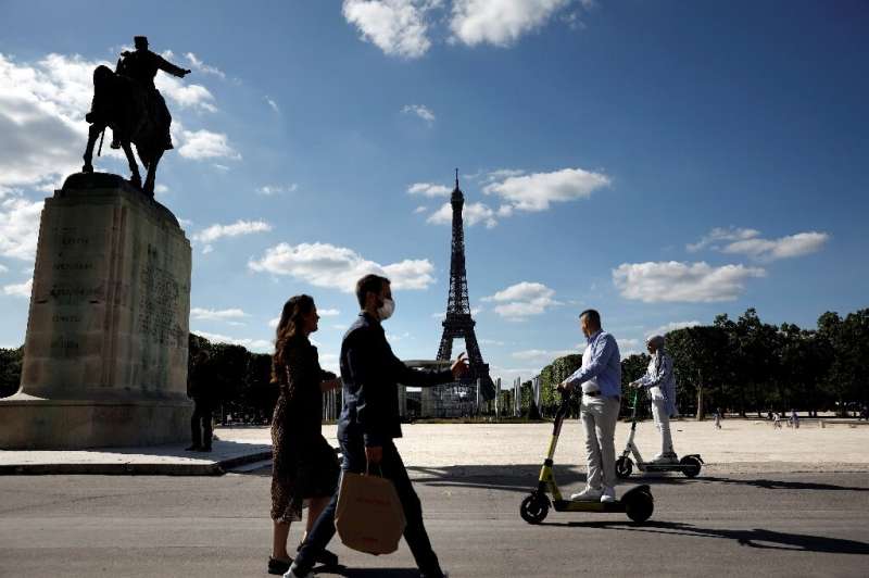 Electric scooters and bikes are becoming a more popular way to get around cities due to fears of crowds and coronavirus infectio
