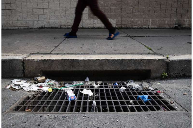 Epidemic of wipes and masks plague sewers, storm drains