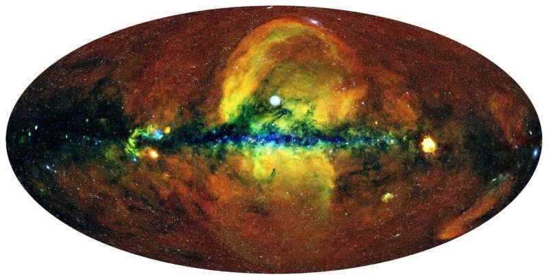 eROSITA finds large-scale bubbles in the halo of the Milky Way