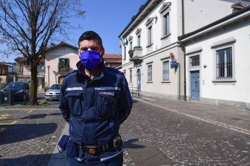 'Everything is perfectly legal,' says Matteo Copia, Commander of the Treviolo municipal police