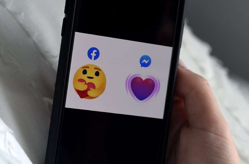 Facebook has unveiled two new 'care' emojis which show support for the fight against coronavirus, for its social network and Mes