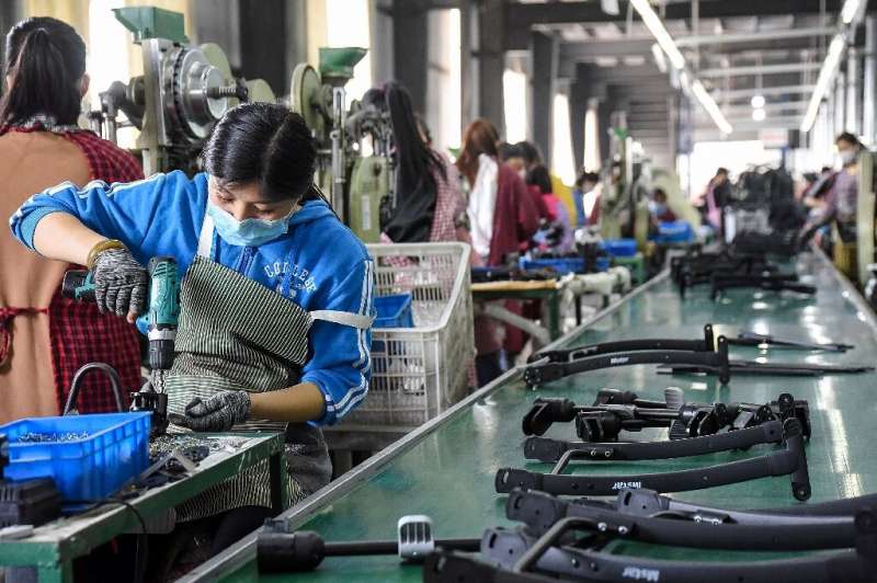 Factories in China have ramped up production after the lifting of lockdowns and strict travel restrictions