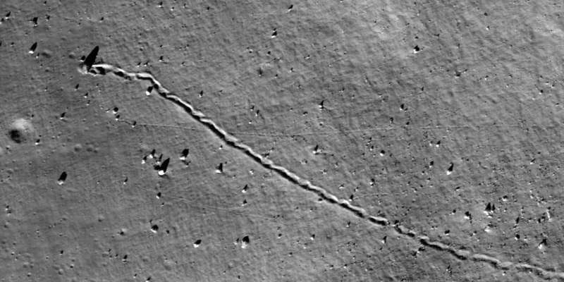 First global map of rockfalls on the Moon