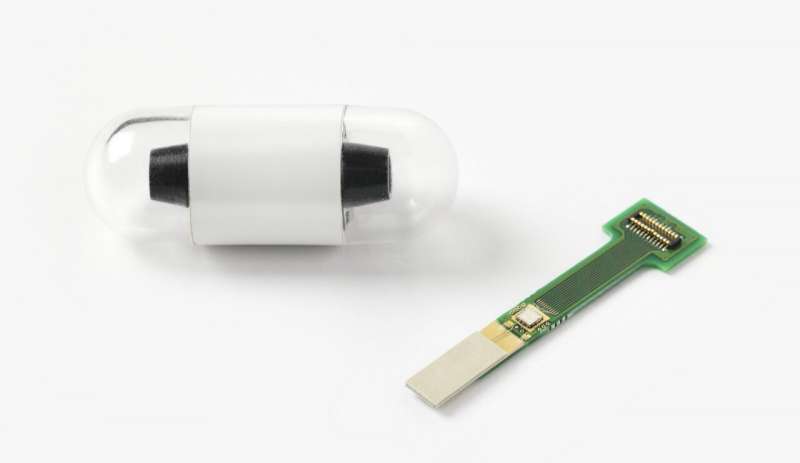 First millimeter-scale wireless transceiver for electronic pills