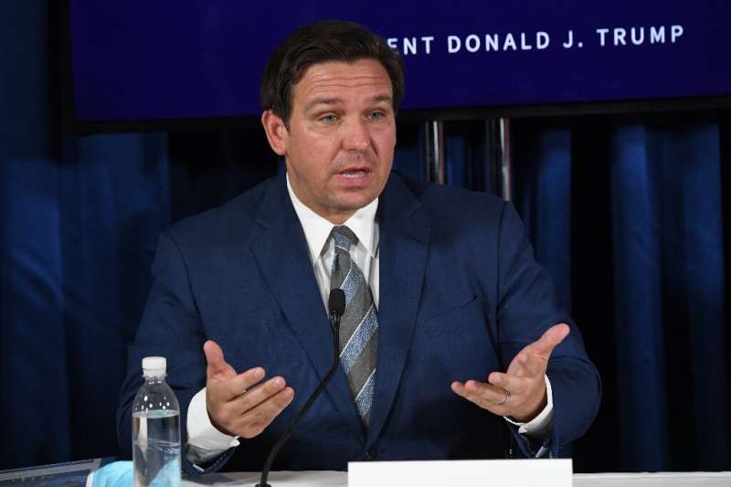 Florida Governor Ron DeSantis says his state is prepared for the arrival of Isaias