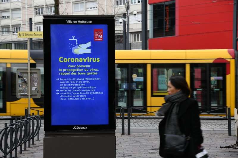 France is the second worst coronavirus affected European country after its neighbour Italy