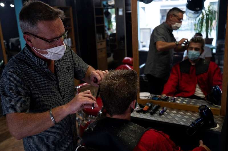 French hairdresser Thierry Gras hopes to contribute to the fight against ocean pollution