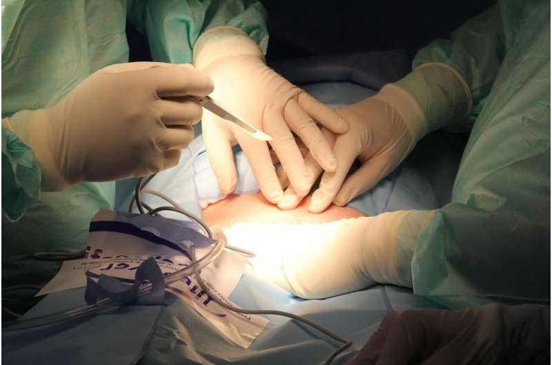 Halving the risk of infection following surgery