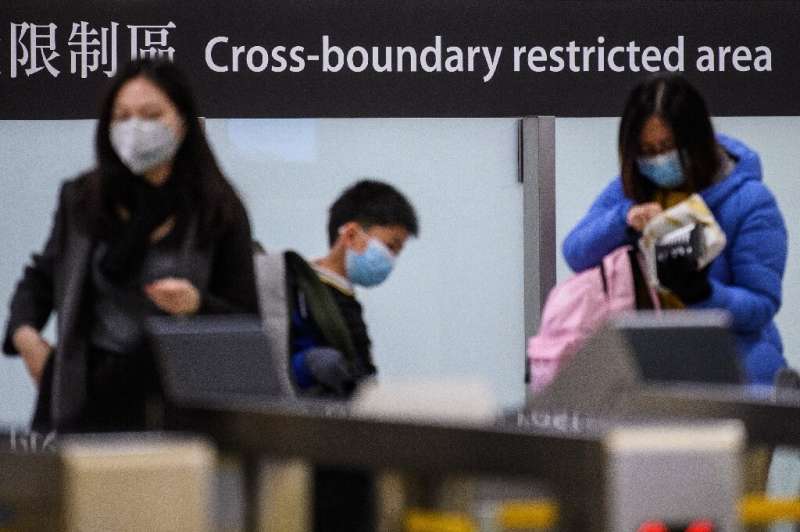 Hong Kong, which has eight reported cases of the SARS-like disease, has announced the sealing of six of its 14 border crossings