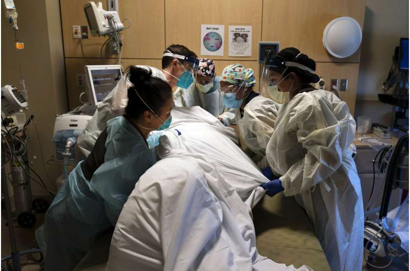 Hot spot: California hospitals buckle as virus cases surge