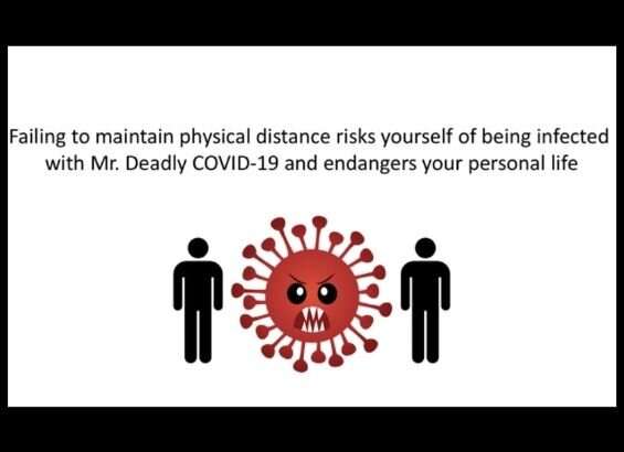 How fear encourages physical distancing during pandemic