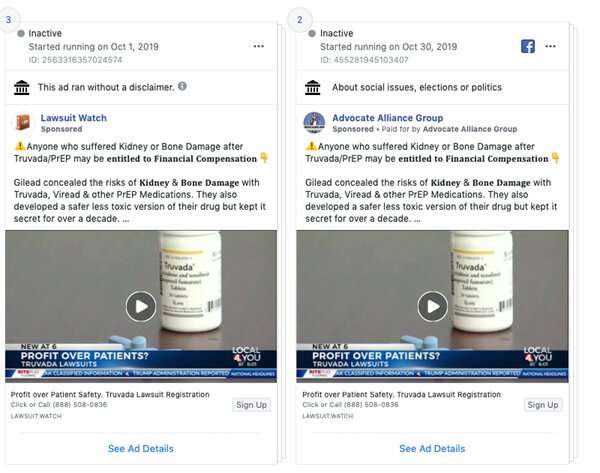 How to spot deceptive drug injury ads like the HIV-related videos Facebook just disabled