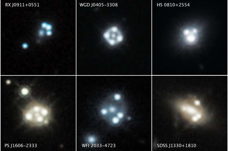 **Hubble detects smallest known dark matter clumps