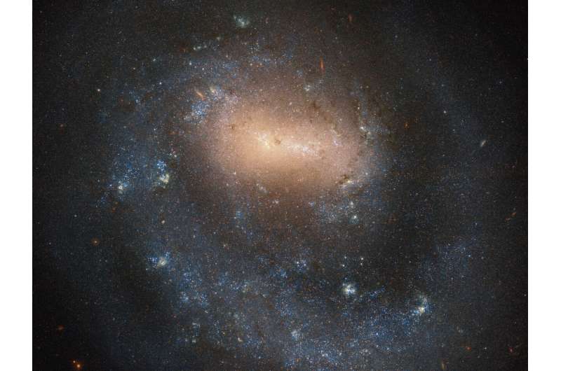 Hubble Hooks a One-Arm Galaxy
