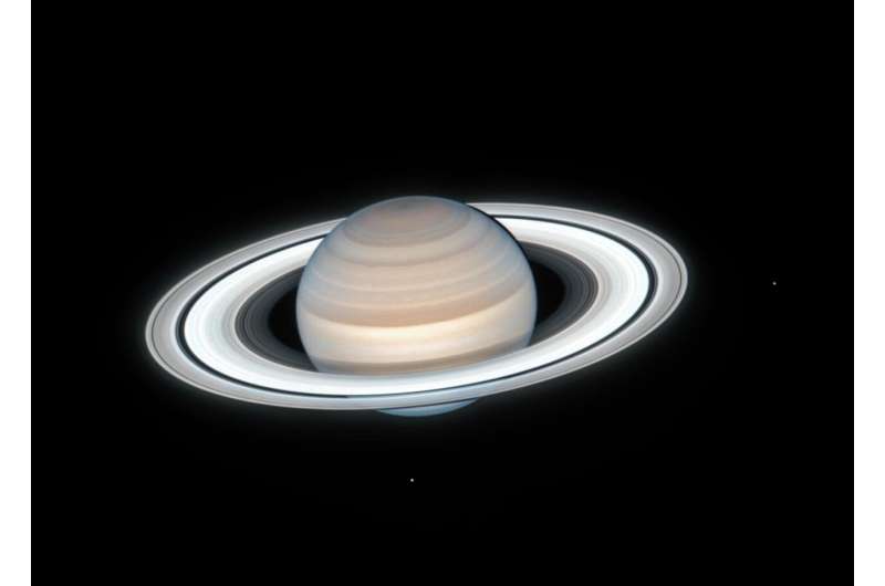 Hubble sees summertime on Saturn