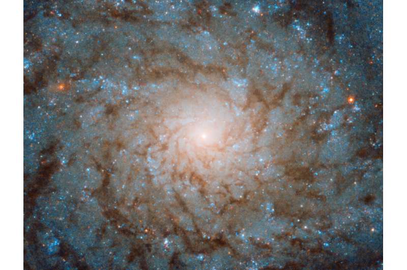Image: Hubble fingerprints a galaxy