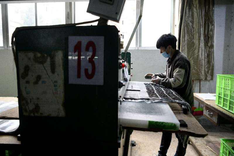 Independent analyses say only about one-third of China's factory workers had returned