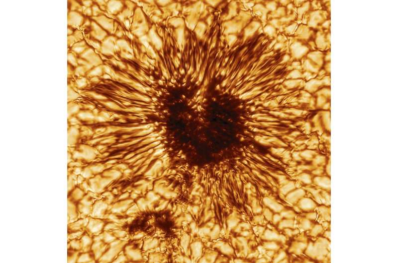 Inouye Solar Telescope releases first image of a sunspot