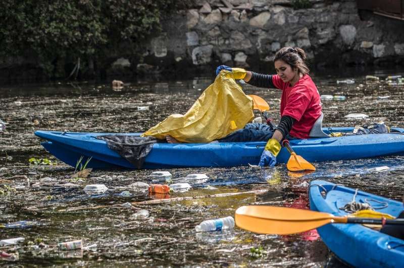 In the past three years, the environmental activists say they have picked some 37 tonnes of rubbish from the waters and shores a