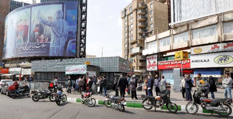 Iran announced 113 new deaths on Sunday and officials urged people to heed the advice to avoid public gatherings