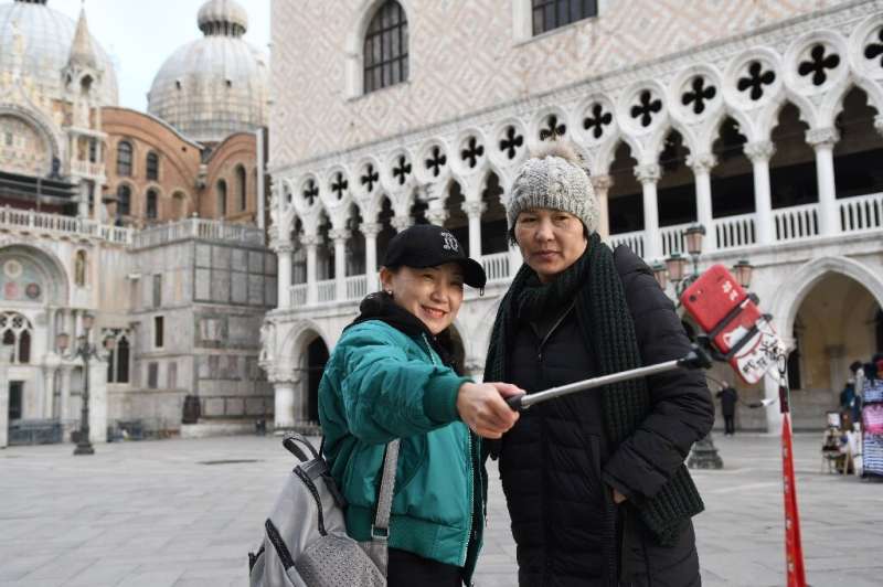 Italy is also a popular European destination for Chinese tourists