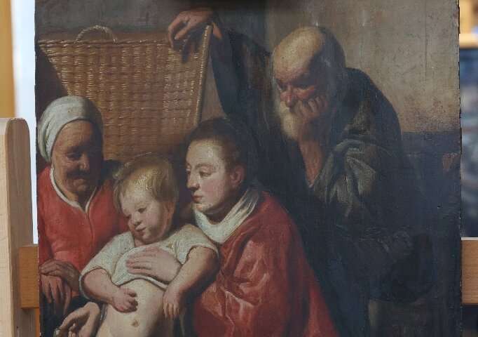 Jordaens painted &quot;The Holy Family&quot; when he was 25