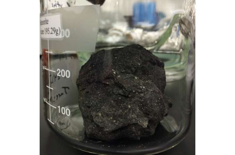 Key building block for organic molecules discovered in meteorites