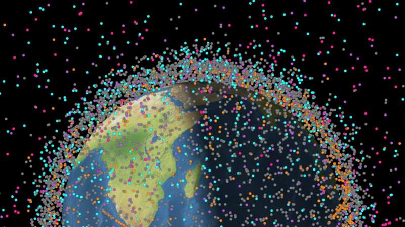 Less than infinite — space is becoming an orbital landfill