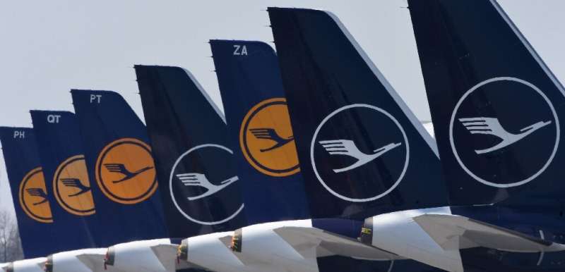Like many other airlines, most of Lufthansa's fleet is grounded due to the coronavirus pandemic