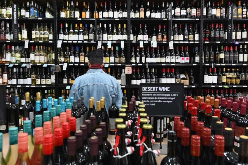 Liquor stores in New York have been open and busy