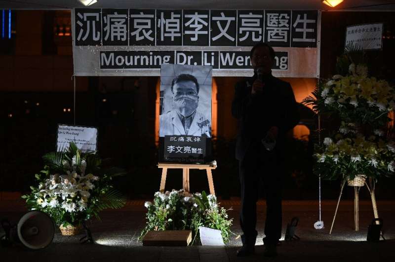 Li Wenliang, an ophthalmologist who contracted the disease while treating a patient, was eulogised as a &quot;hero&quot; while p