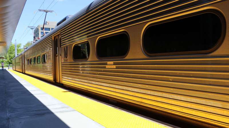 Local commuter train helps nuclear arms control researchers