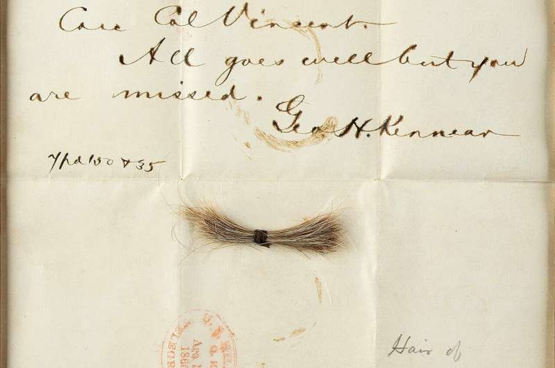 Lock of Lincoln's hair and bloodied telegram up for auction