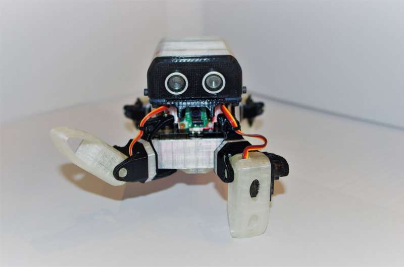 LoCoQuad: An arachnoid-inspired robot for research and education purposes