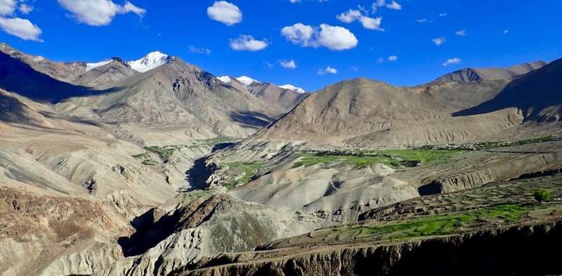 Magnetism of Himalayan rocks reveals the mountains' complex tectonic history