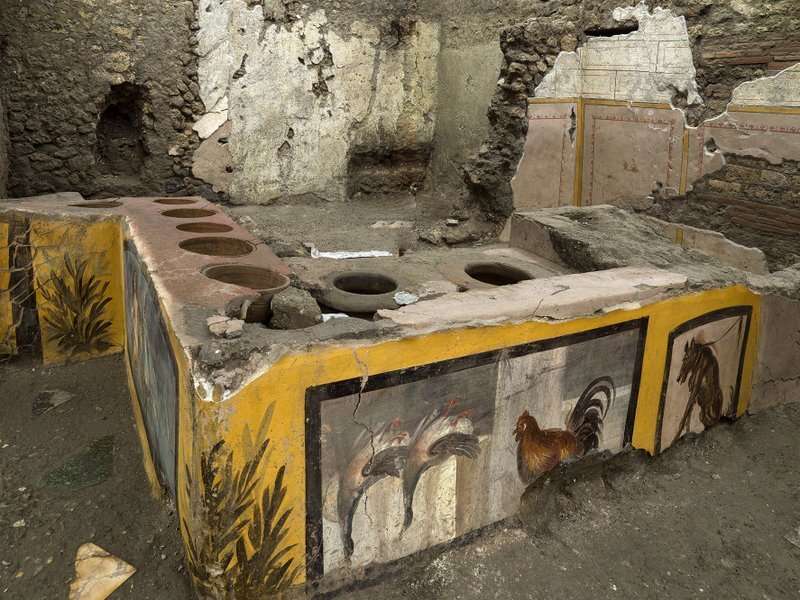Mallard to go? Dig of Pompeii fast-food place reveals tastes