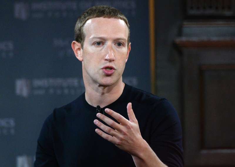 Mark Zuckerberg, pictured in October 2019, has vowed to review Facebook's policies allowing discussion and threats of state use 