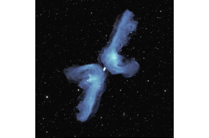 Media releaseSouth Africa’s MeerKAT solves mystery of ‘X-galaxies’
