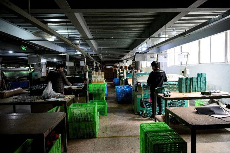 Most factories remain closed or barely operating in Wenzhou, with rows of supplier businesses shuttered and silent