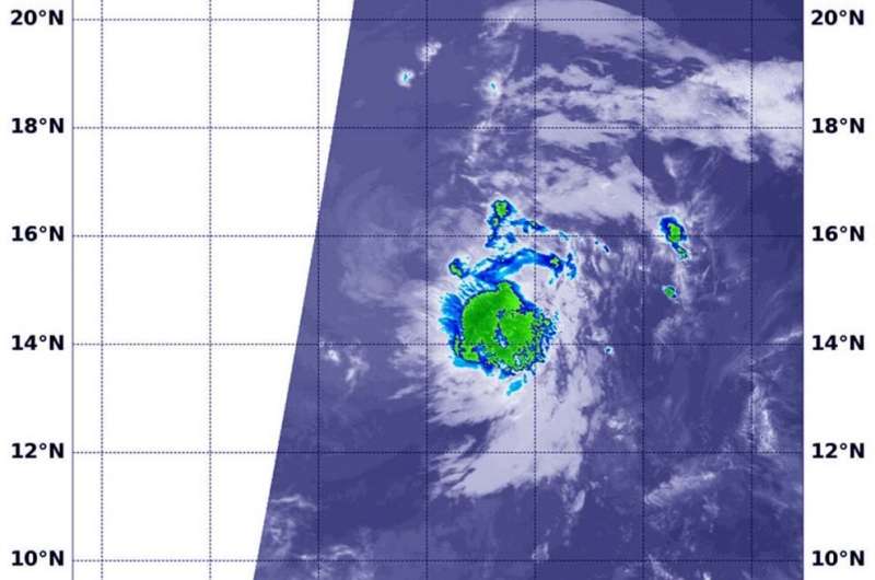 NASA catches formation and final fate of Eastern Pacific's Tropical Depression 1E
