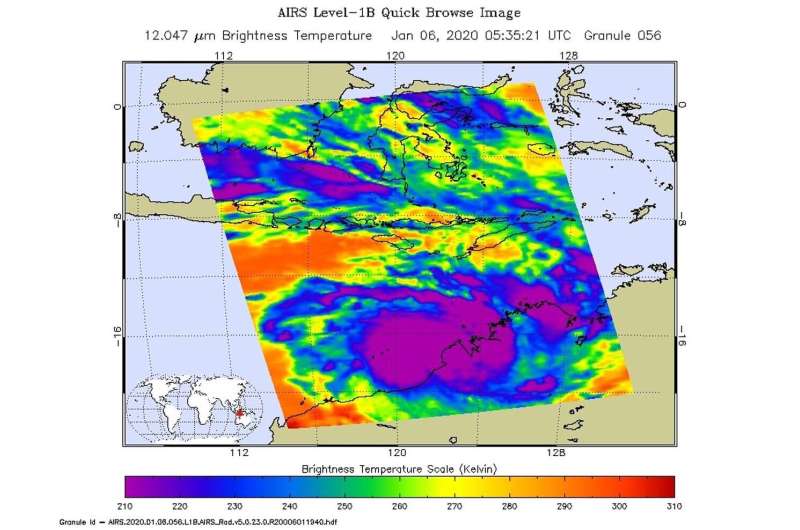 NASA finds heavy rain potential in Tropical Cyclone Blake