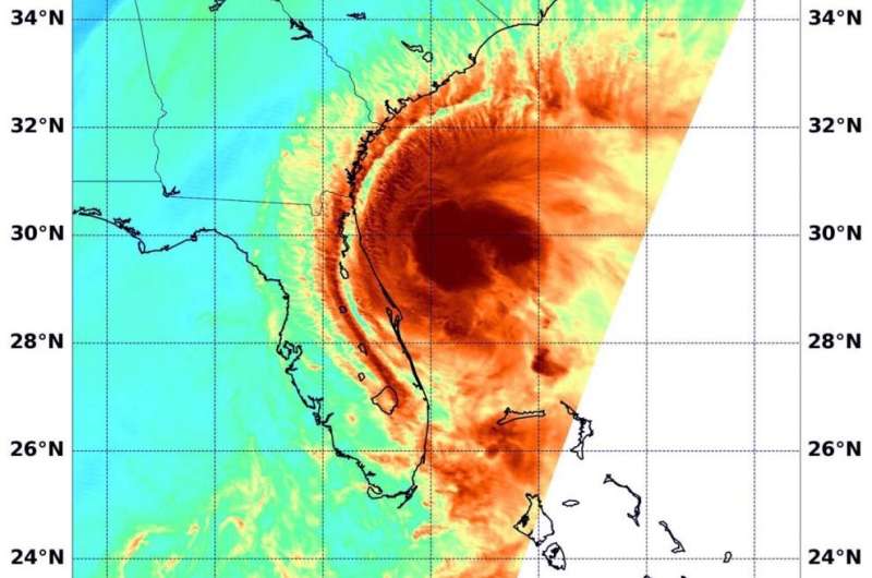 NASA puts visible and water vapor eyes on Tropical Storm Isaias
