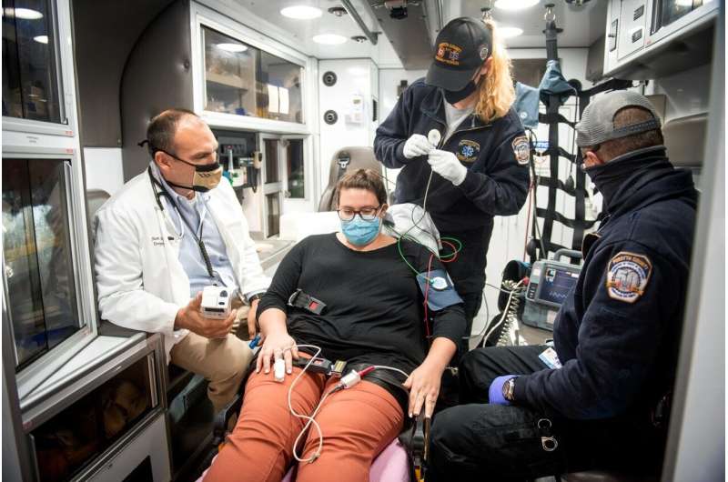 New approach helps EMTs better assess chest pain en route to hospital
