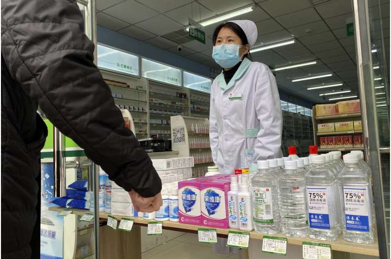 New Chinese virus cases decline, but method revised again