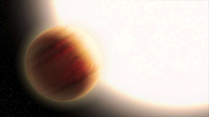 NO BLUE SKIES FOR SUPER-HOT PLANET WASP-79B