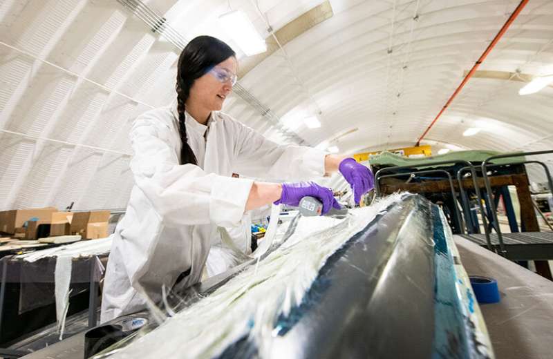 NREL advanced manufacturing research moves wind turbine blades toward recyclability