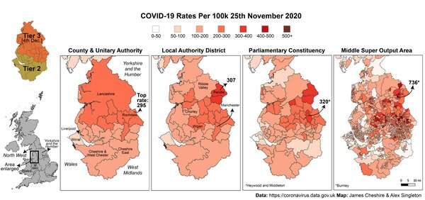 Opinion: How England’s complicated political geography is confusing coronavirus rules