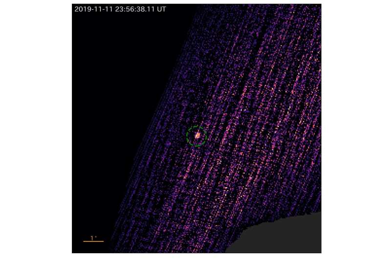 OSIRIS-REx students catch unexpected glimpse of black hole